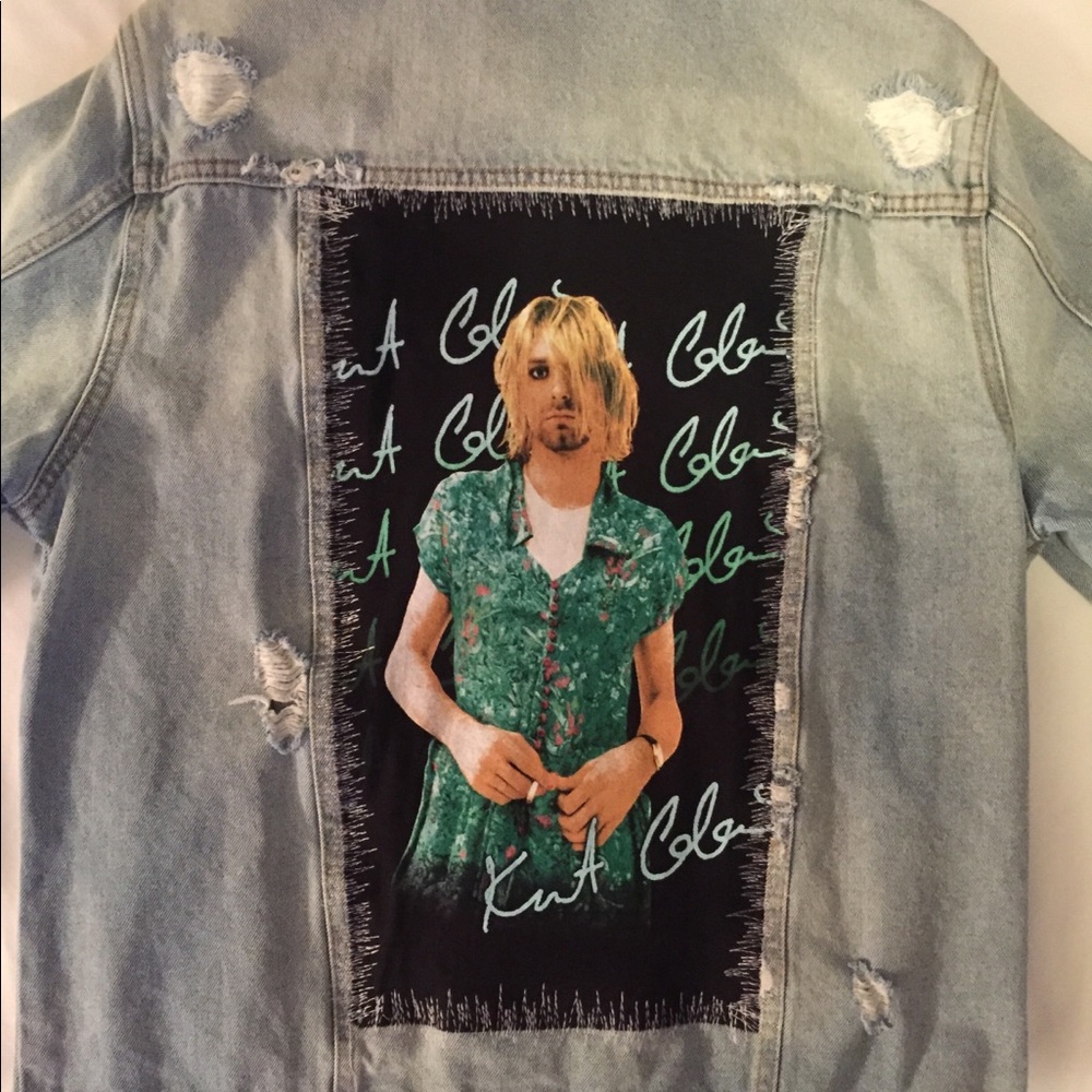 Kurt Cobain Vintage "93 Face Magazine Denim Jacket